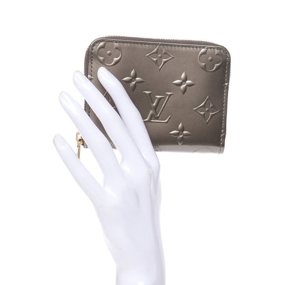 Louis Vuitton Vernis Zippy Coin Purse Champagne Metallise 2 of 6