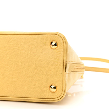 Prada Saffiano Lux Small Promenade Tote Mimosa 12 of 16