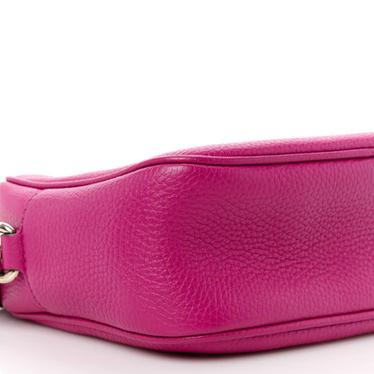 Gucci Cellrius Calfskin Small Soho Disco Bag Bright Bouganville 10 of 11