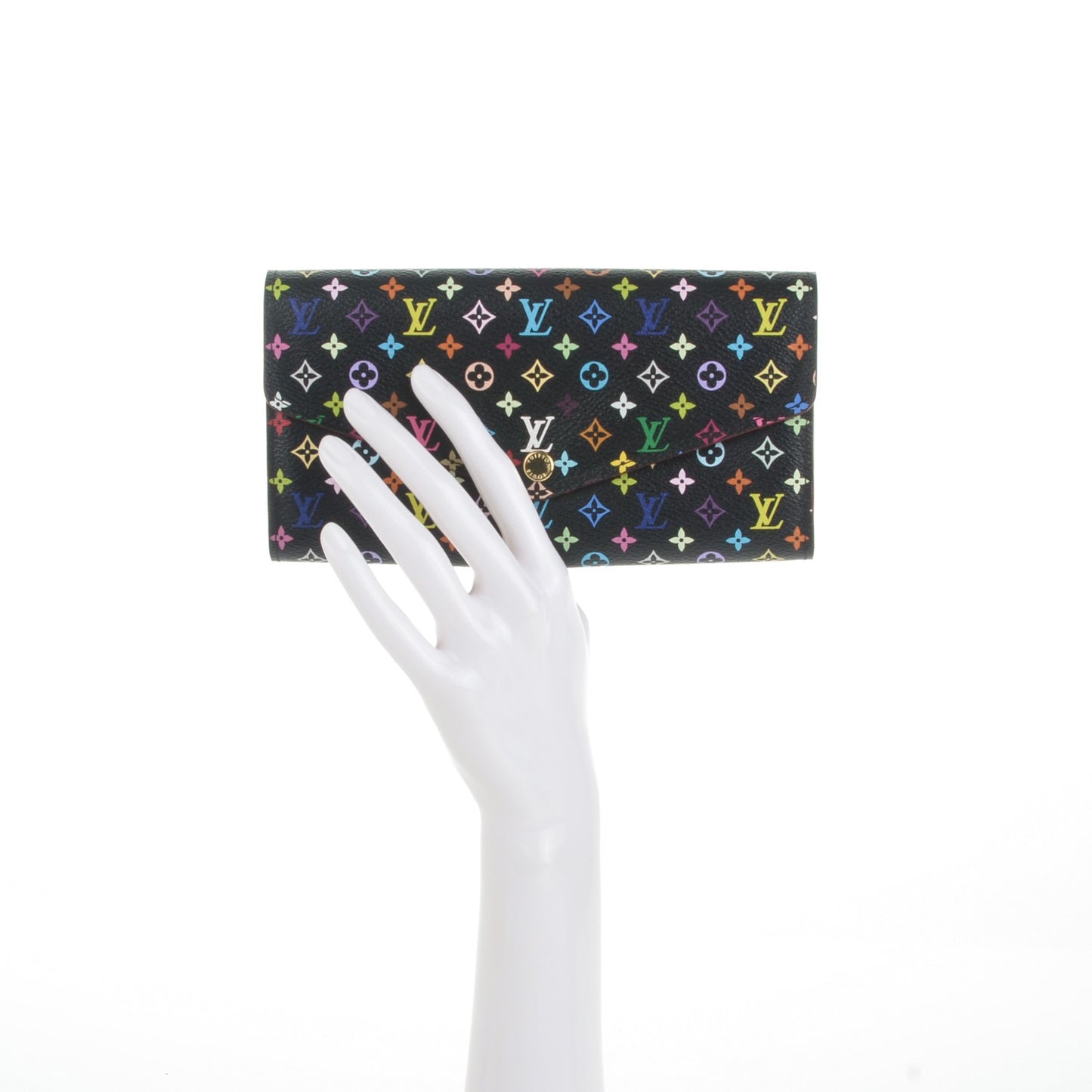 Monogram Multicolor Sarah Wallet NM Black Grenade