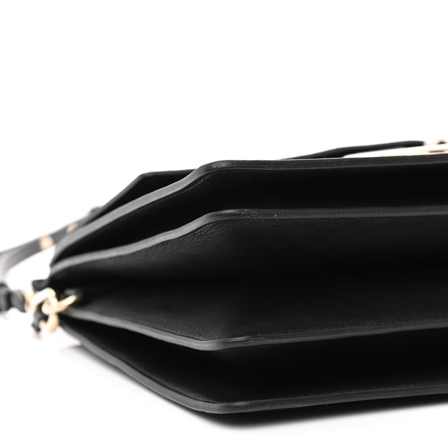 Chloe Calfskin Medium Faye Shoulder Bag Black 9 of 12