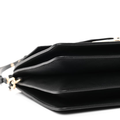 Chloe Calfskin Medium Faye Shoulder Bag Black 9 of 12