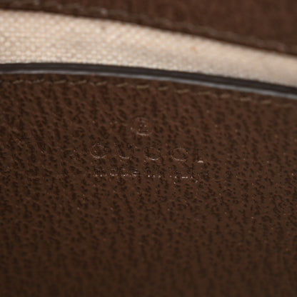 Gucci GG Supreme Monogram Textured Dollar Calfskin Web Small Ophidia GG Handbag Beige Ebony New Acero 6 of 9