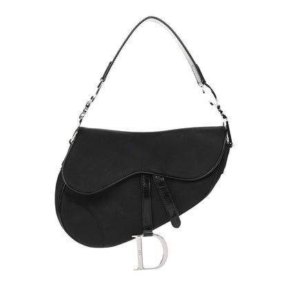 Christian Dior Nylon Saddle Bag Black 1 of 11
