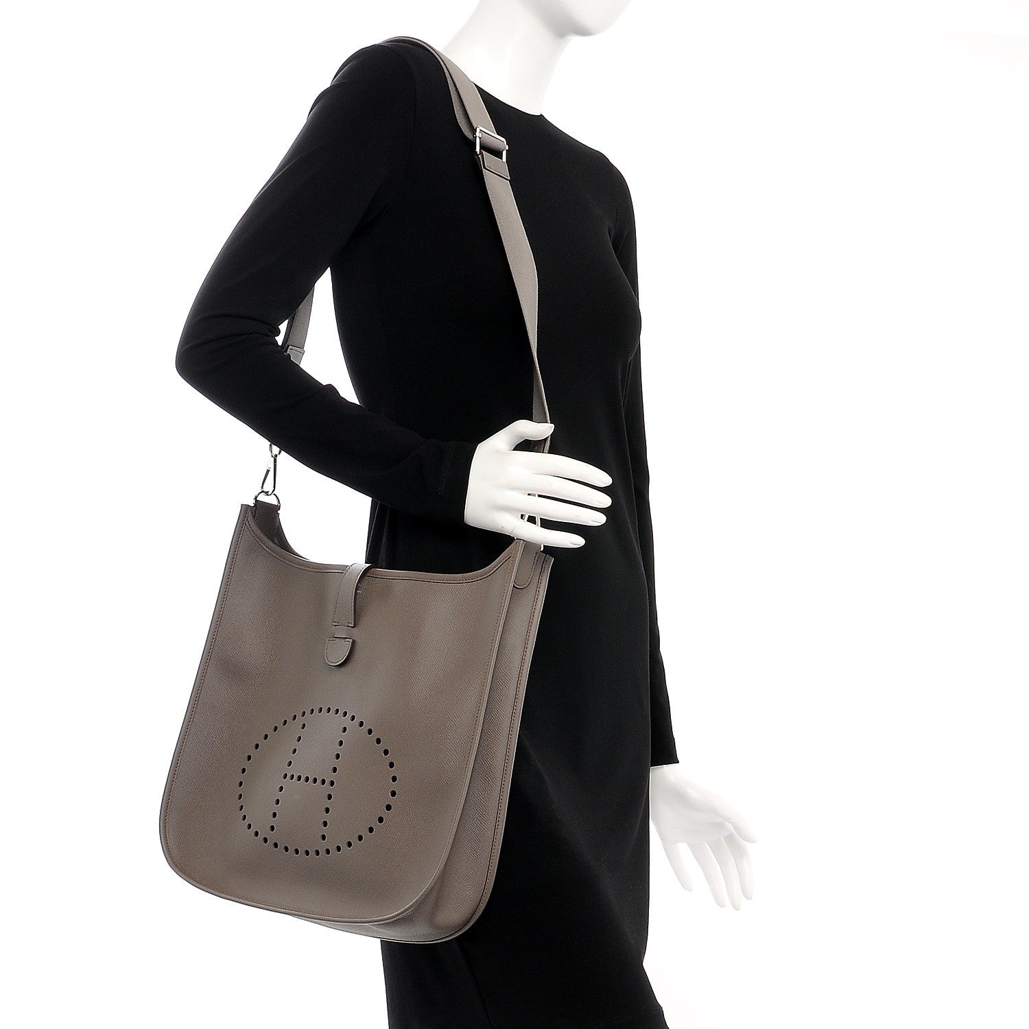 Hermes Epsom Evelyne III GM Etain 2 of 8