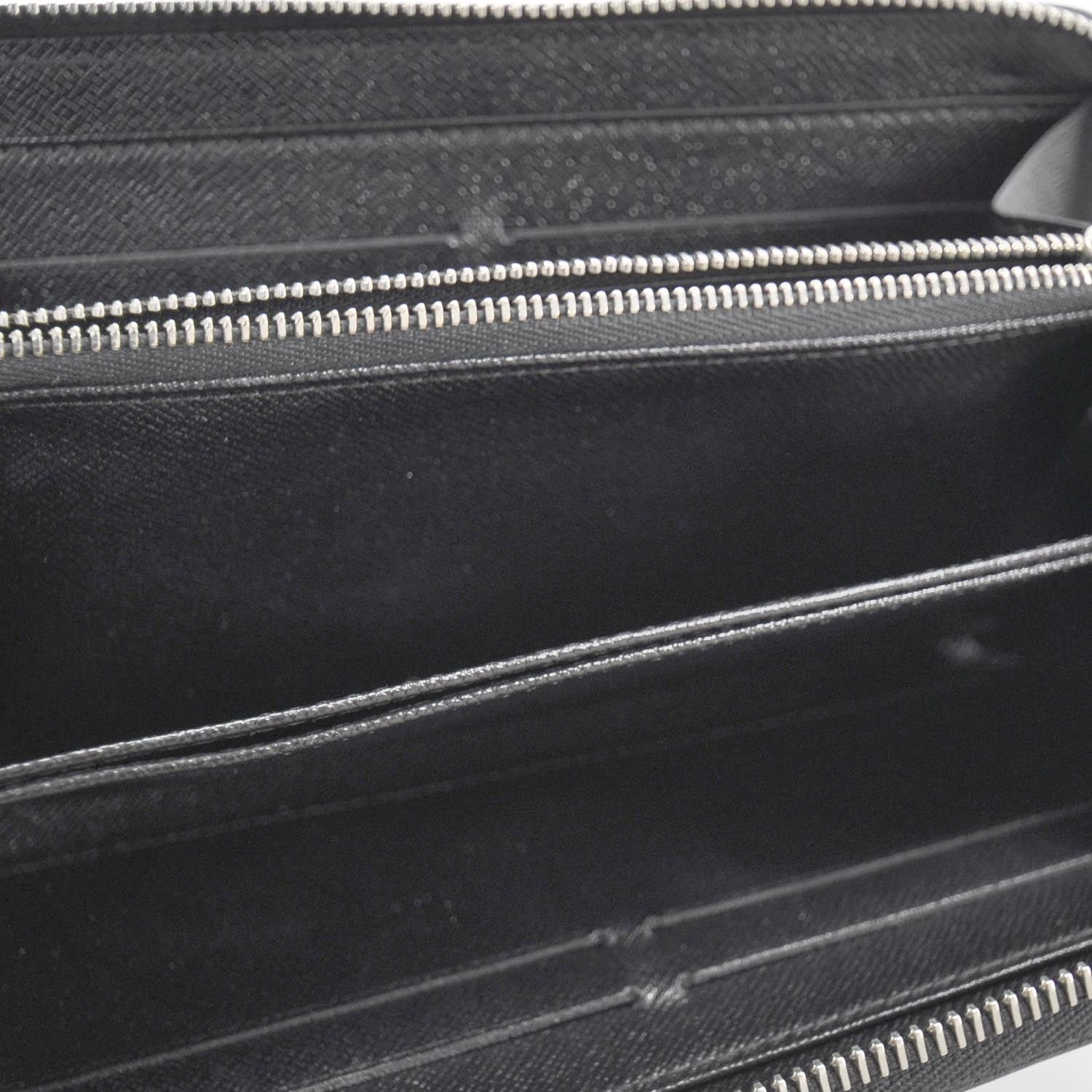 Louis Vuitton Epi Zippy Wallet Black 5 of 8