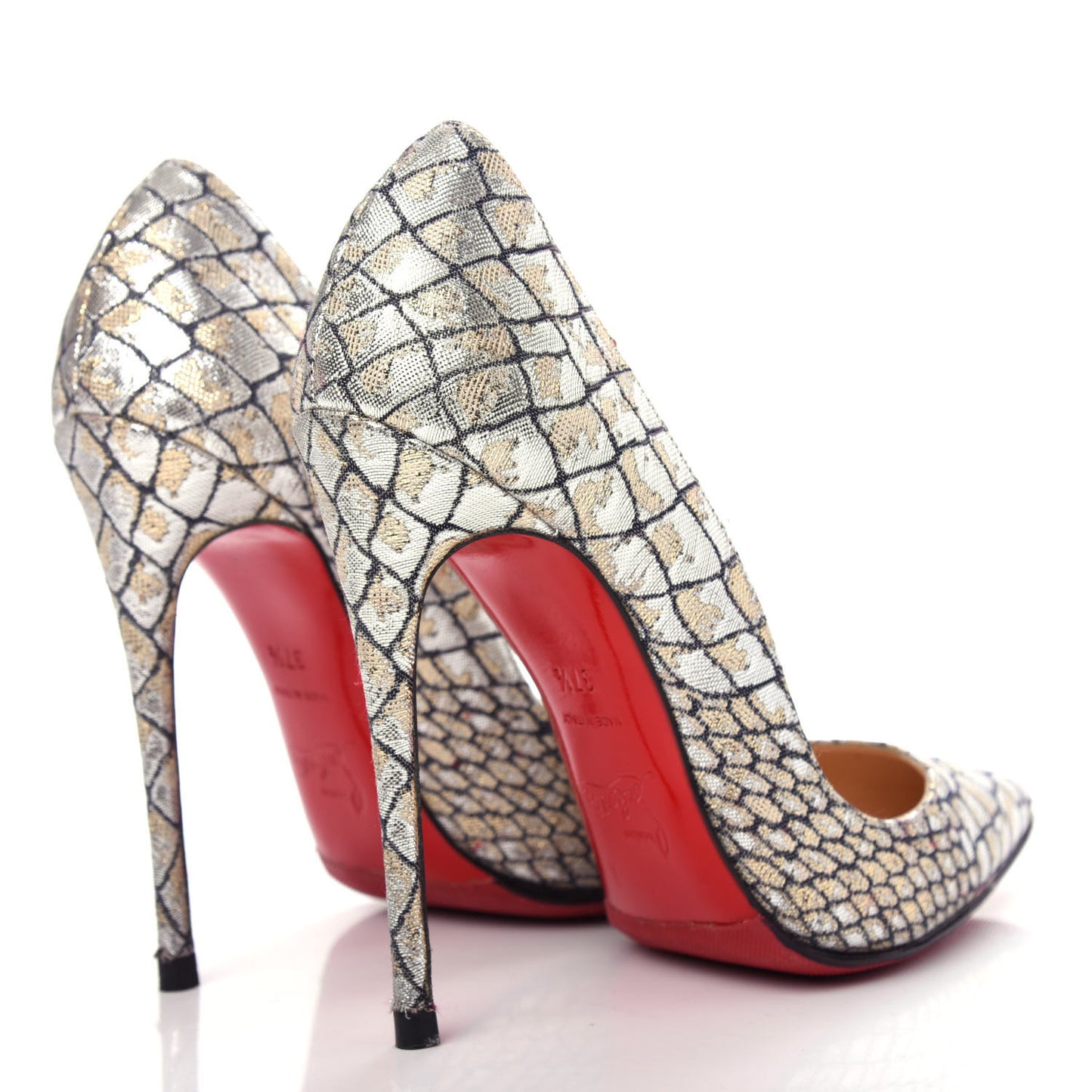 Lurex KAA Decollete 554 120 Pumps 37.5 Silver