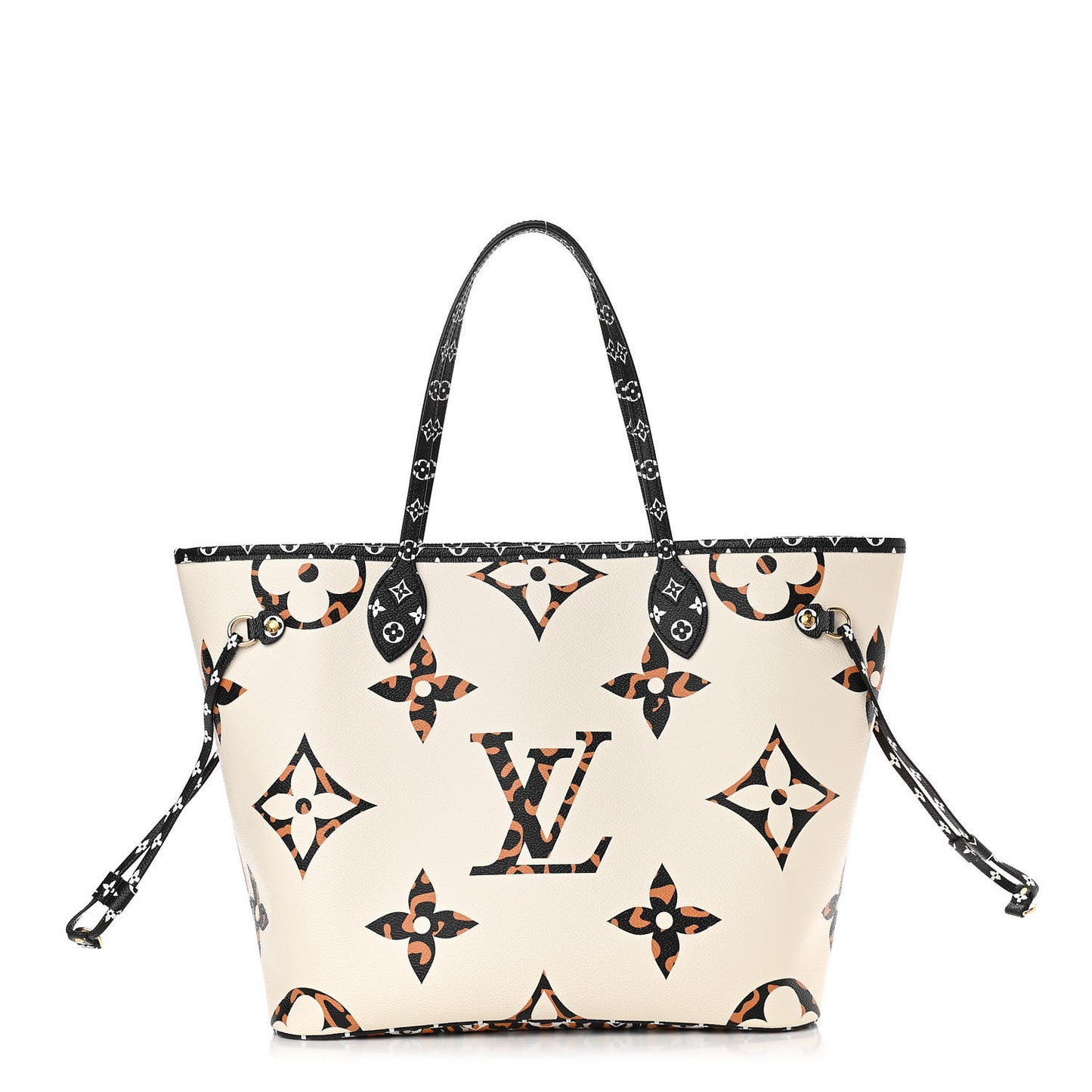 Monogram Giant Jungle Neverfull MM Ivory