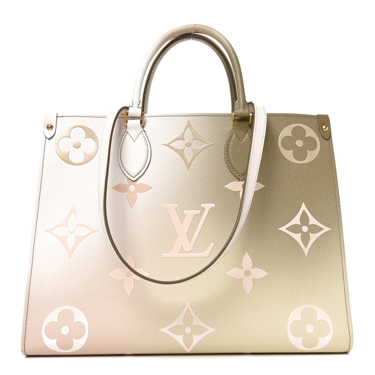 Louis Vuitton Monogram Giant Spring In The City OnTheGo MM Sunset Kaki 1 of 9