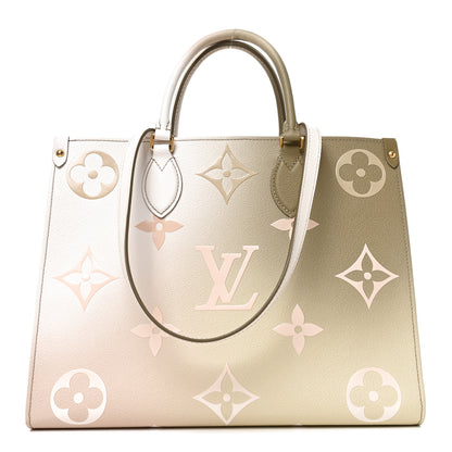 Louis Vuitton Monogram Giant Spring In The City OnTheGo MM Sunset Kaki 1 of 9