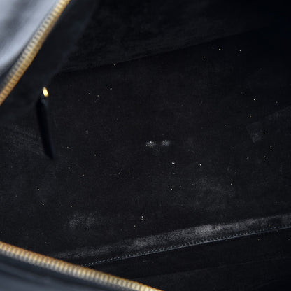 Saint Laurent Calfskin Classic Duffle 12 Black 8 of 9