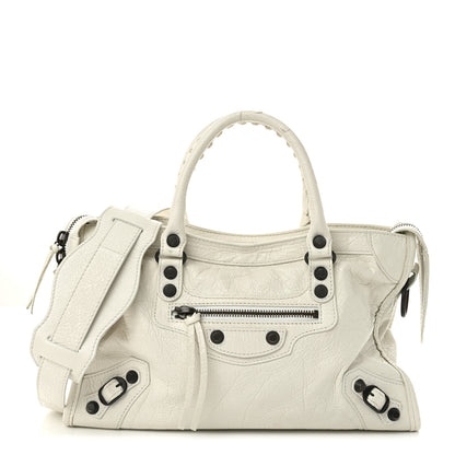 Balenciaga Agneau Classic Hardware S City White 1 of 11