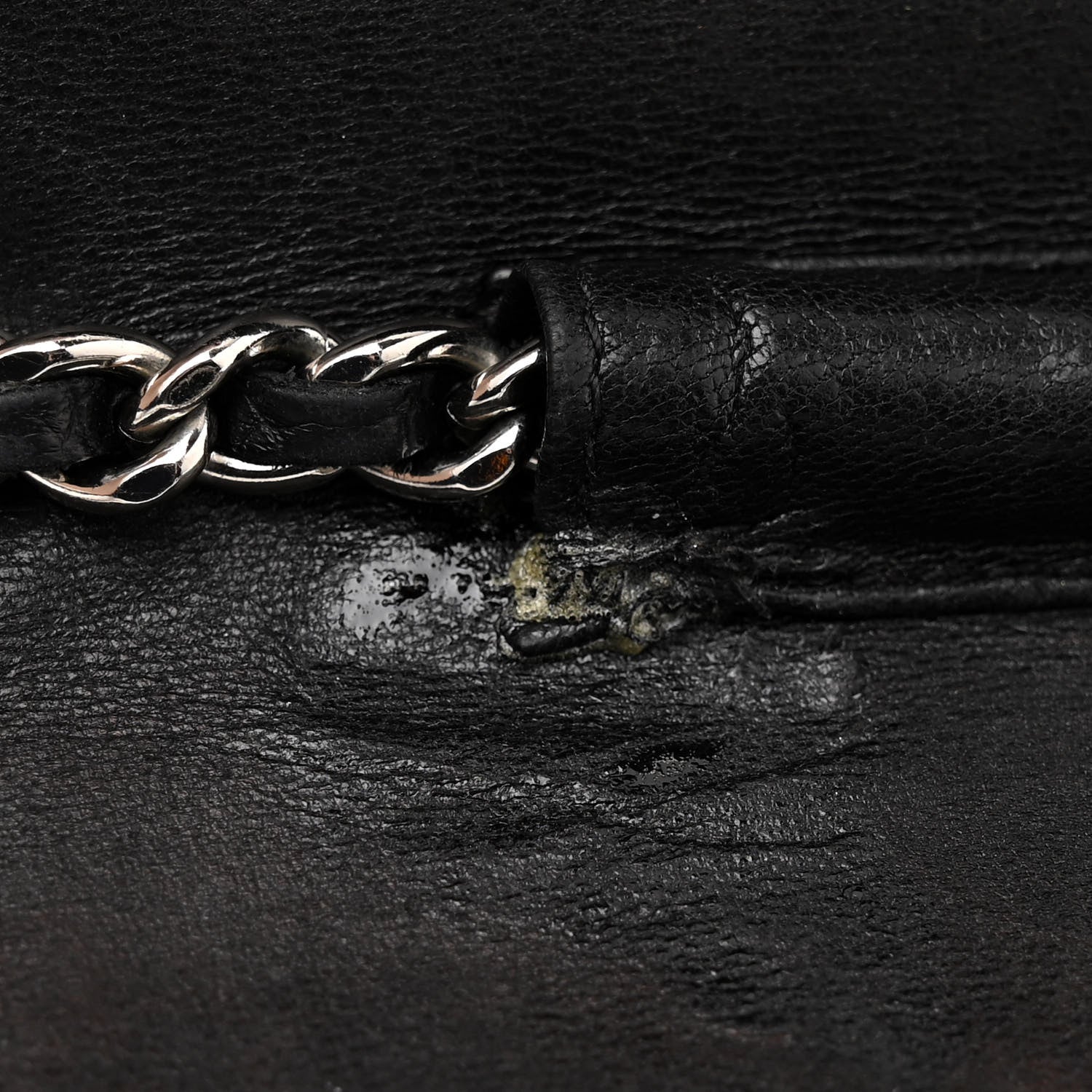 Chanel Caviar Timeless CC Wallet On Chain WOC Black 11 of 13