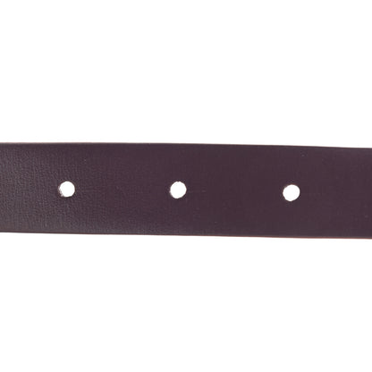 Valentino Garavani Glossy Calfskin VLogo Reversible 30mm Belt 80 32 Feminine Pink Indian Violet 5 of 7