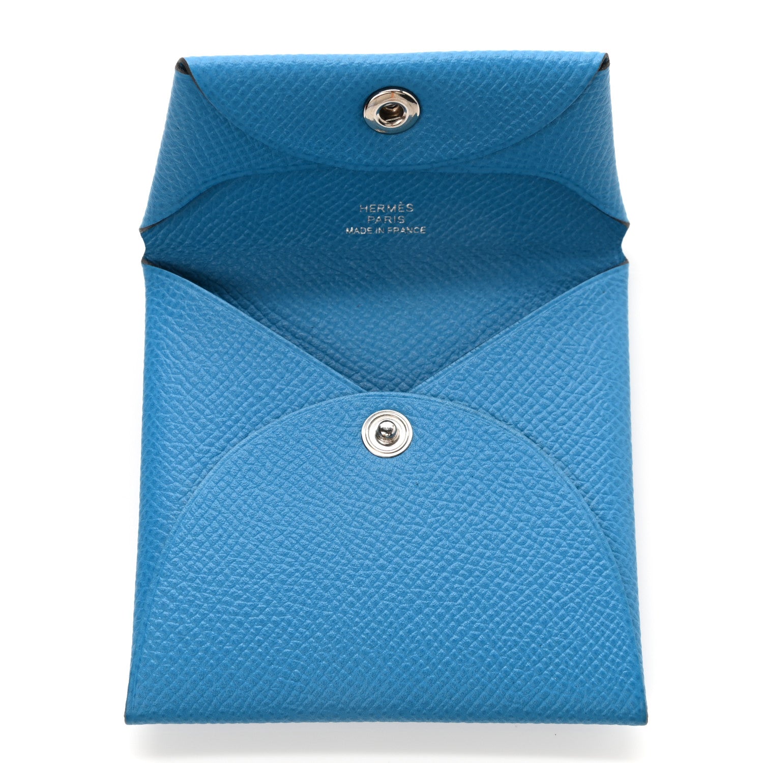 Hermes Epsom Bastia Coin Purse Bleu Zanzibar 5 of 8