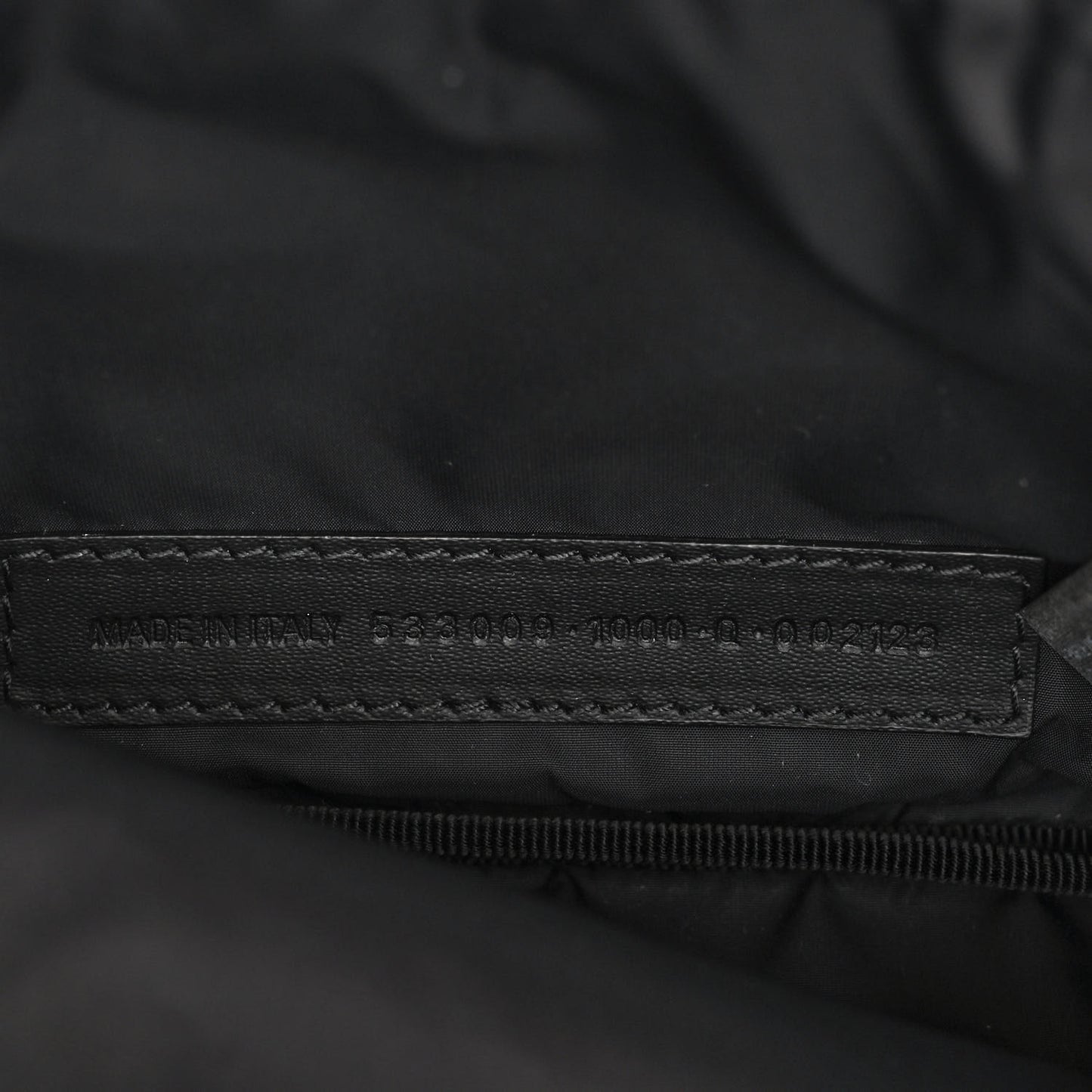 Sport Nylon Logo Embroidered Wheel Beltpack Black