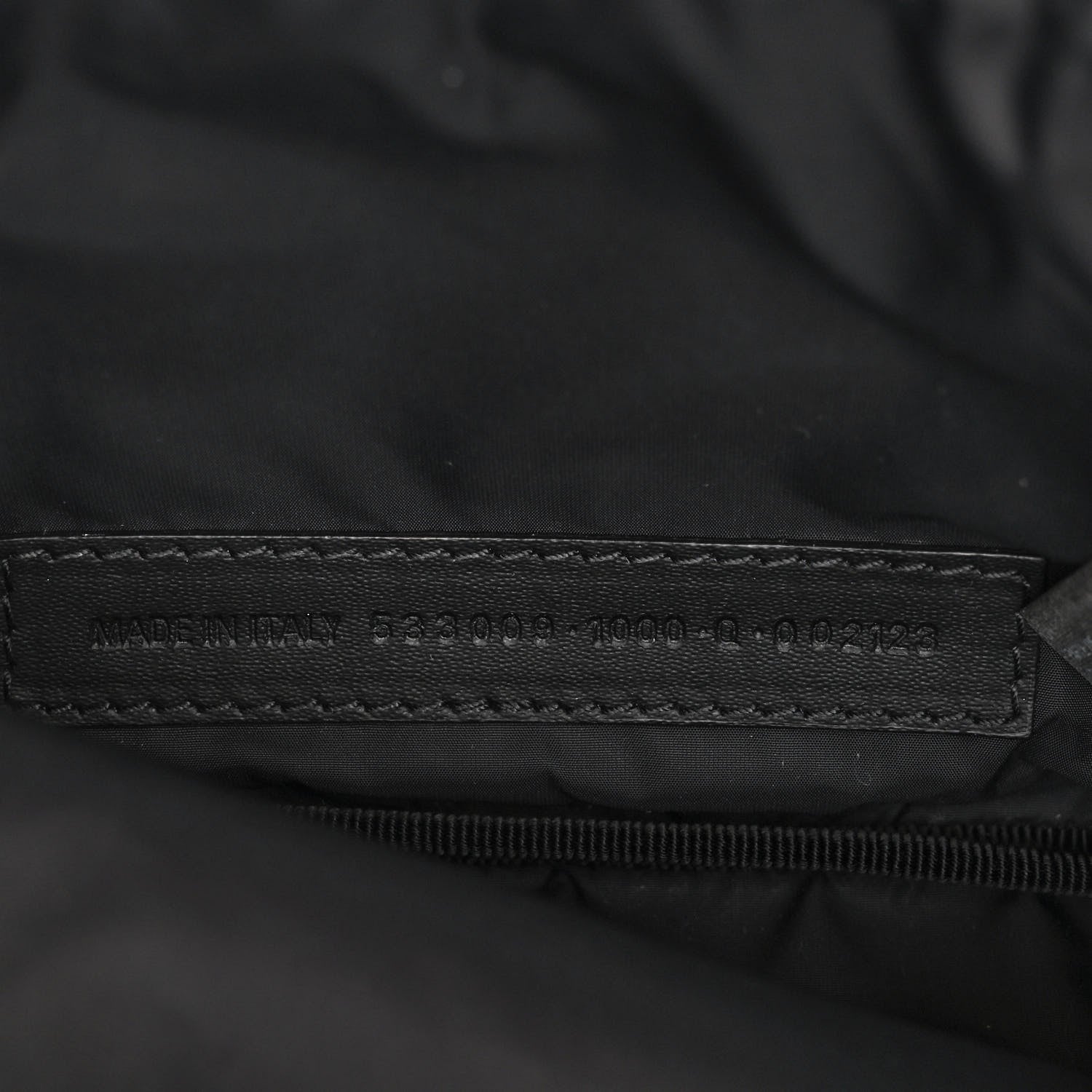 Balenciaga Sport Nylon Logo Embroidered Wheel Beltpack Black 7 of 10