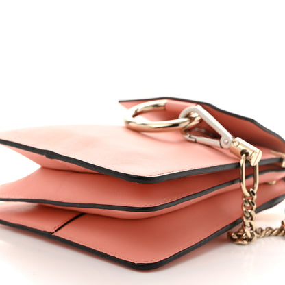 Chloe Suede Calfskin Mini Faye Bracelet Bag Ideal Blush 9 of 10