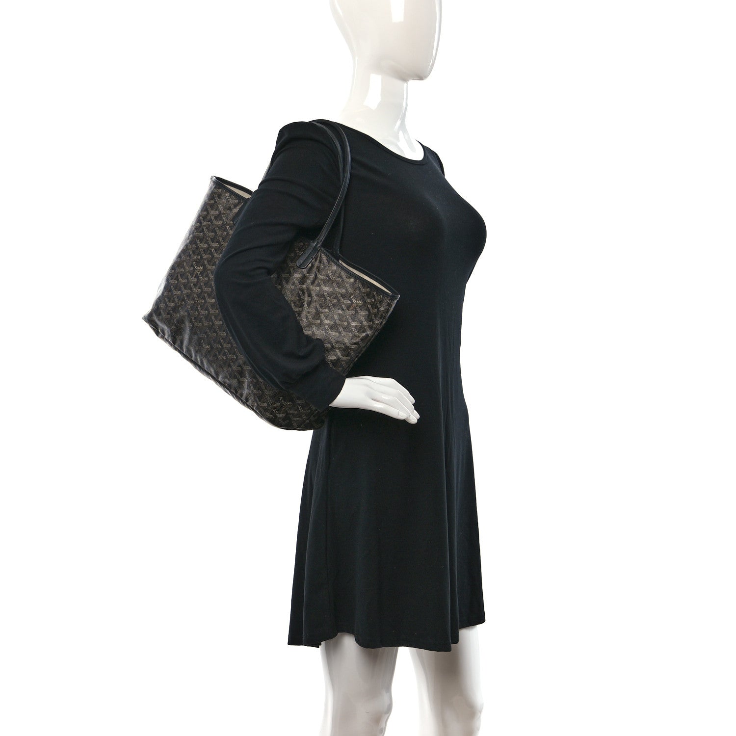 Goyard Goyardine Saint Louis PM Black 2 of 15