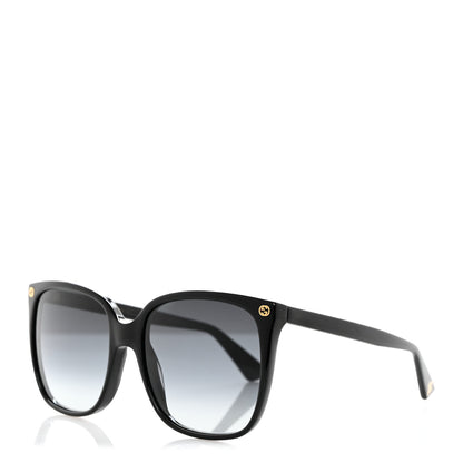 Gucci Acetate GG Sunglasses GG0022S Black 1 of 8