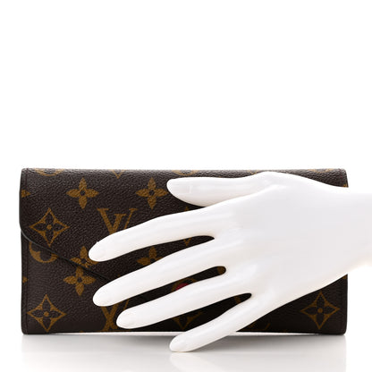 Louis Vuitton Monogram Josephine Wallet Fuchsia 2 of 13