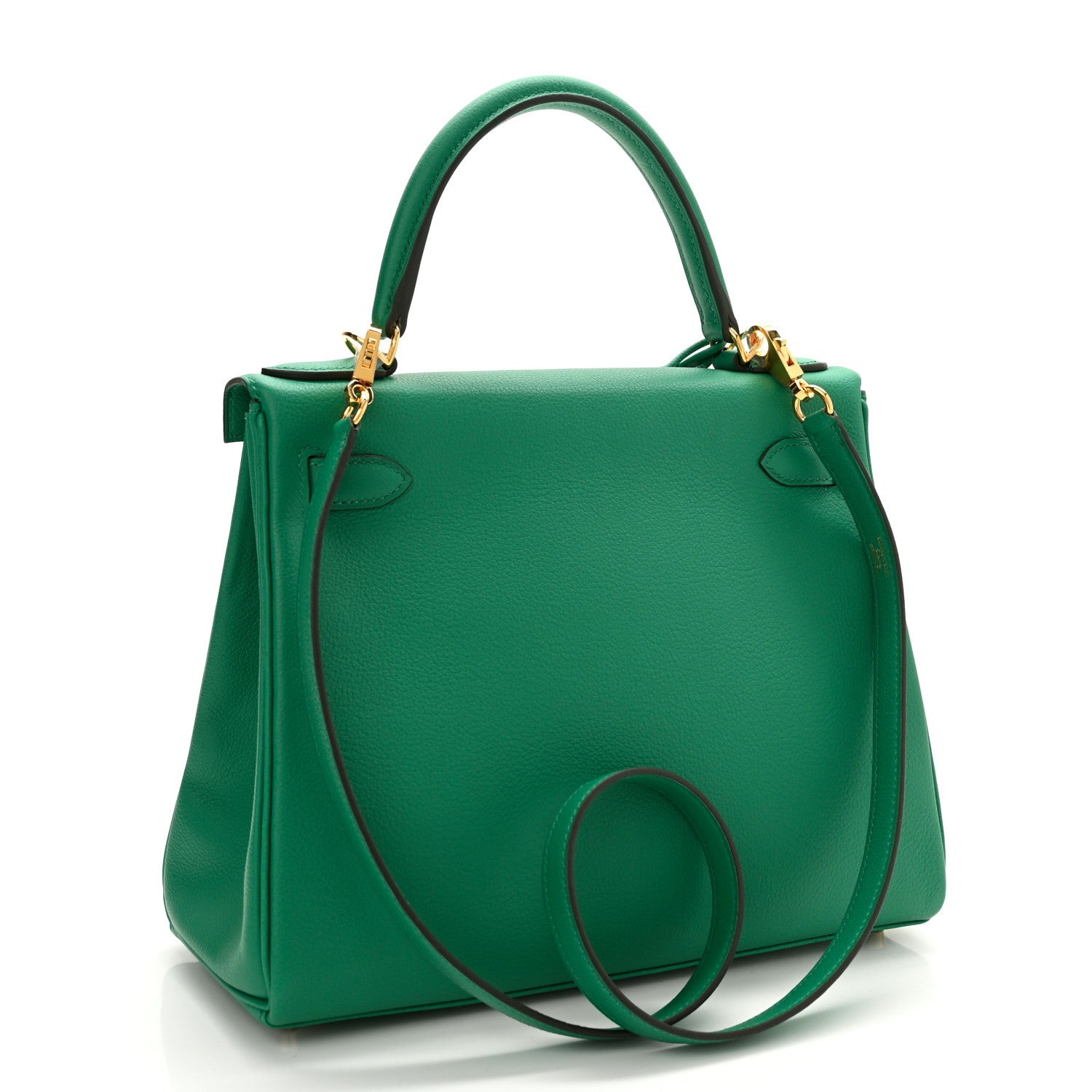 Hermes Evercolor Kelly Retourne 28 Vert Vertigo 2 of 10