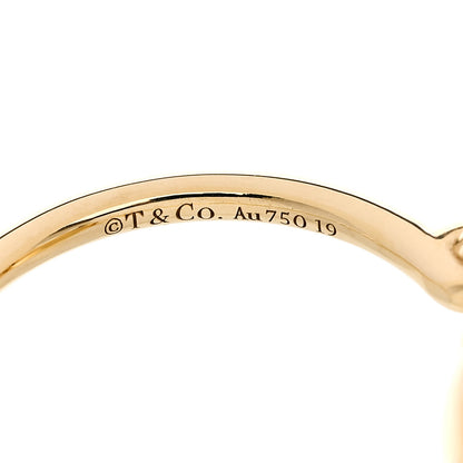 Tiffany 18K Yellow Gold Return to Tiffany Full Heart Ring 53 6.25 5 of 6