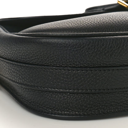 Christian Dior Grained Calfskin Medium Bobby Flap Black 7 of 10