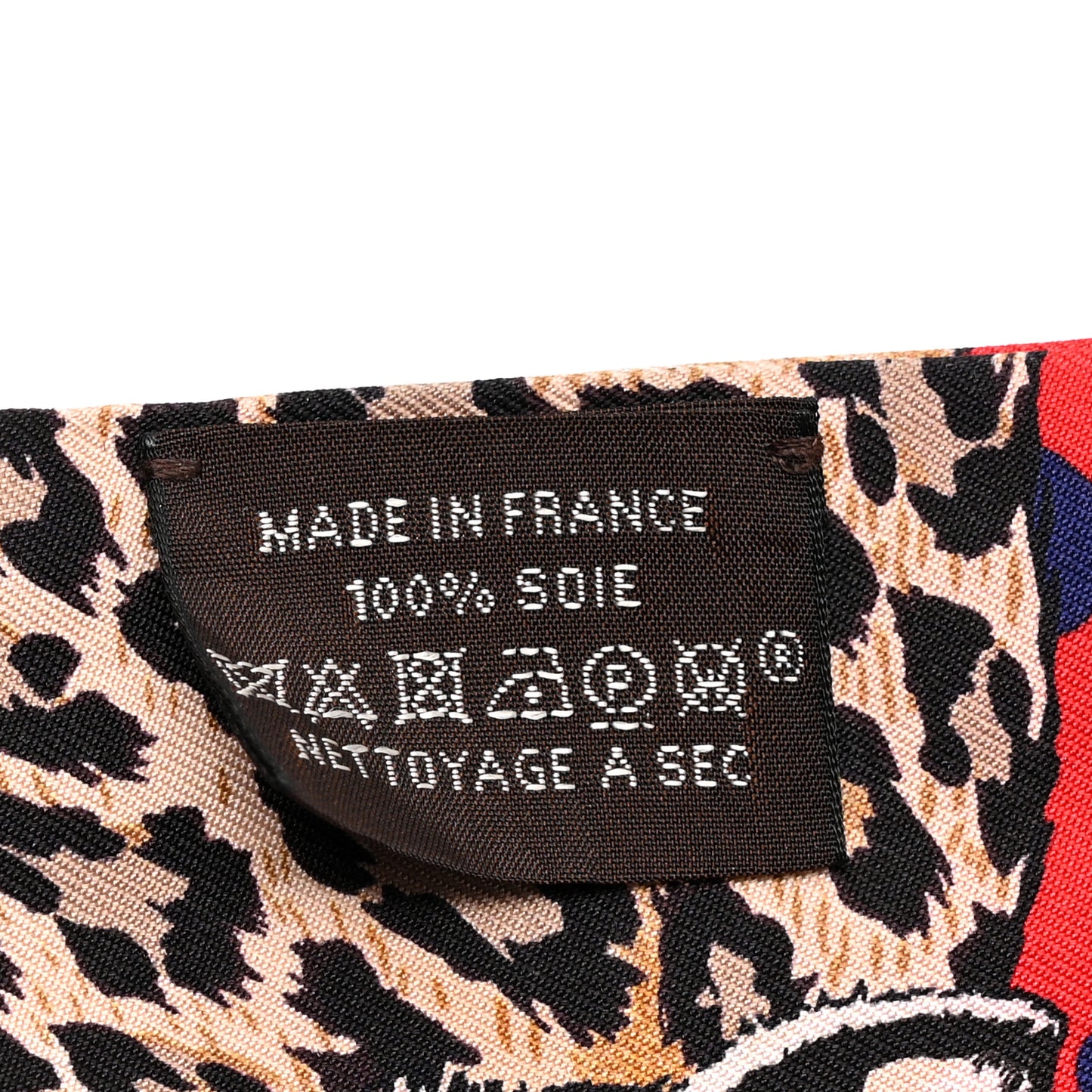 Silk Jungle Love Love Twilly Rouge Marine Fauve