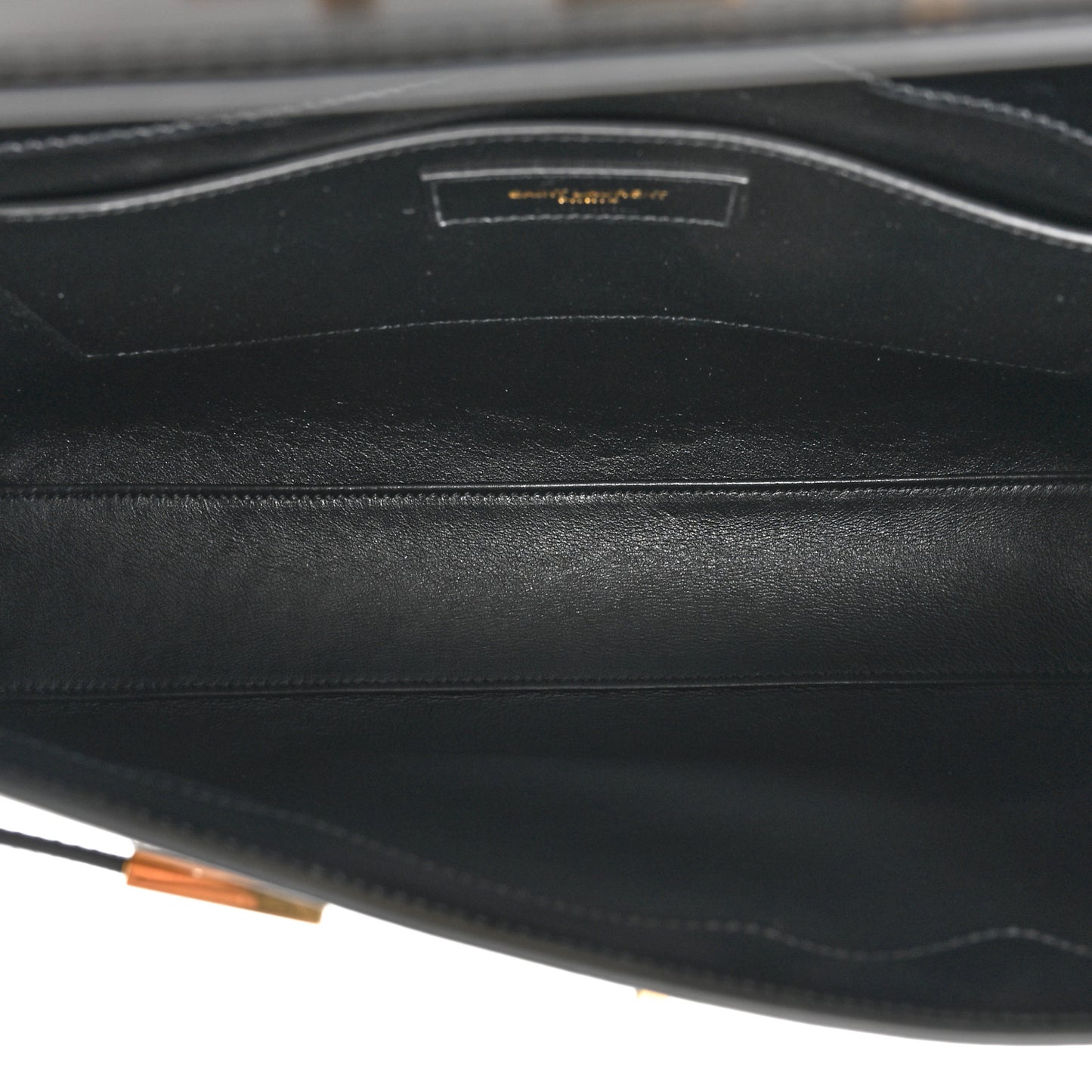 Smooth Calfskin Manhattan Shoulder Bag Black
