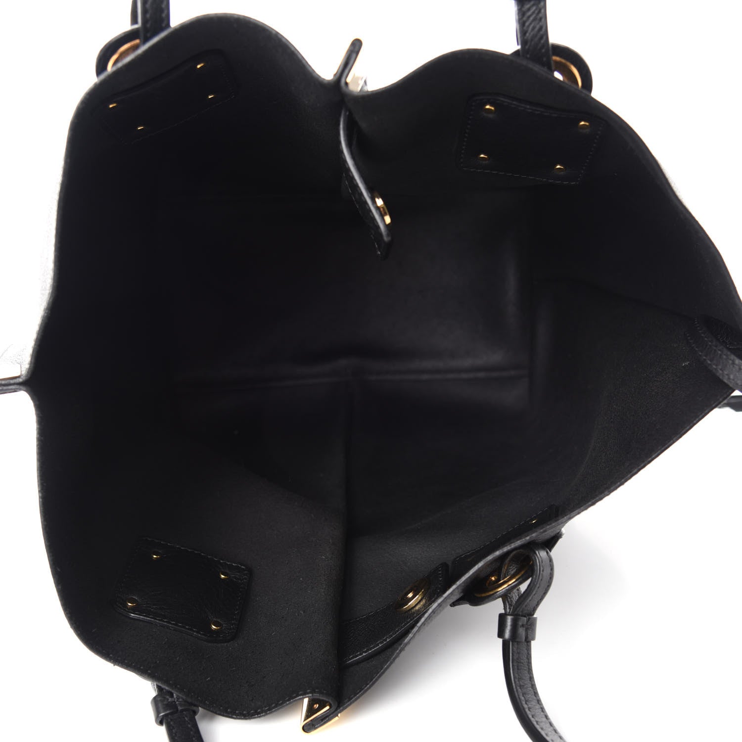 Chloe Smooth Calfskin Medium Vick Tote Black 5 of 9