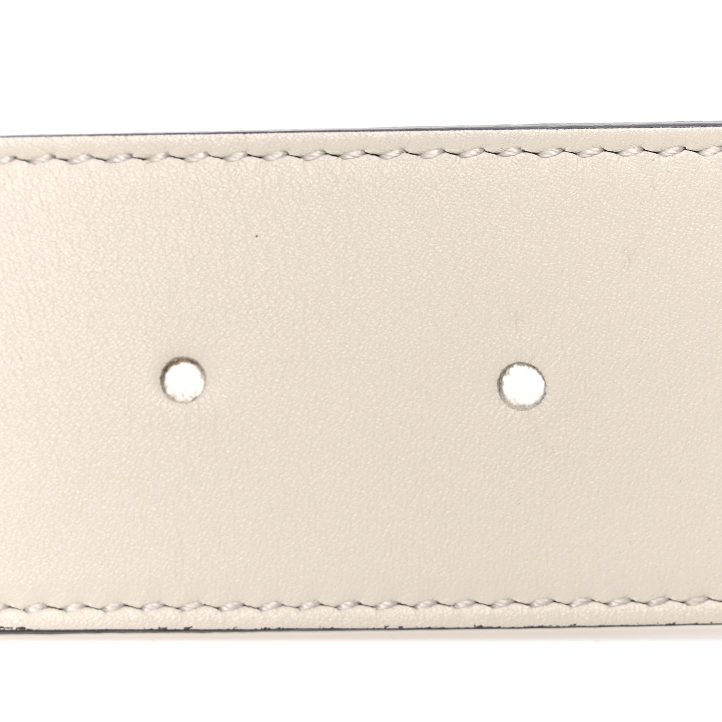 Calfskin Double G 40mm Belt 85 34 Mystic White