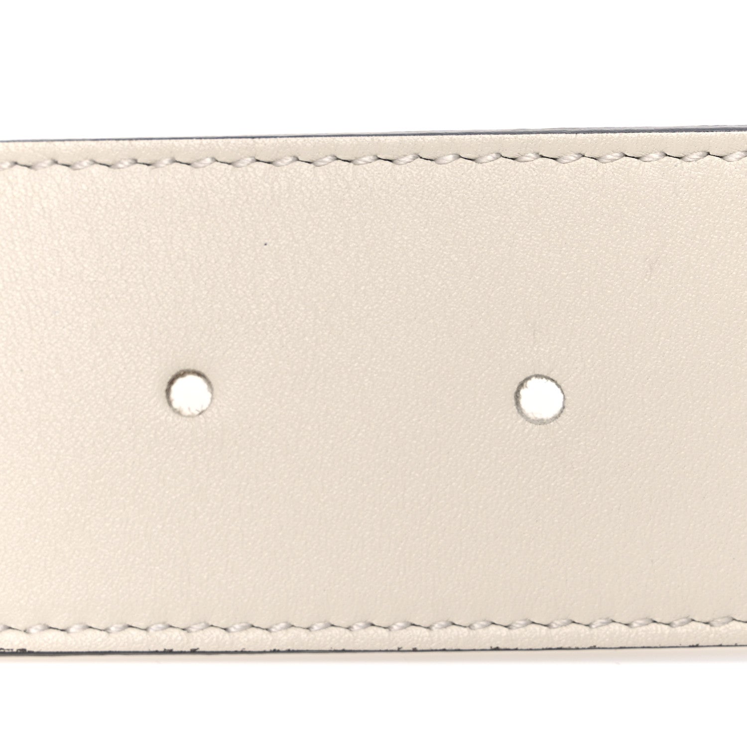 Gucci Calfskin Double G 40mm Belt 85 34 Mystic White 6 of 6