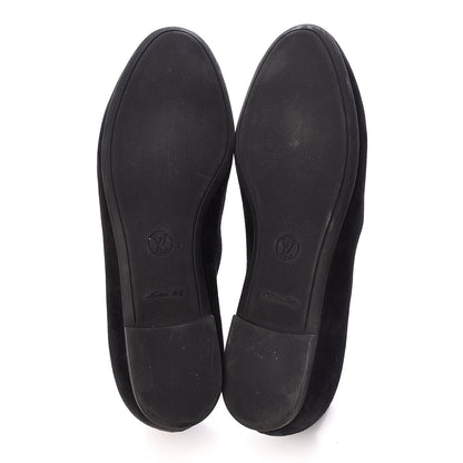 Louis Vuitton Suede Monogram Uniformes Ballet Flats 36 Black 9 of 9
