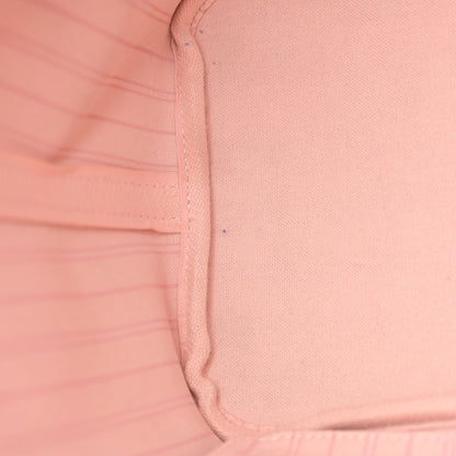 Louis Vuitton Damier Azur Neo Neverfull MM Rose Ballerine 14 of 17