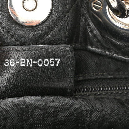 Christian Dior Lambskin Cannage Medium Soft Lady Dior Black 9 of 21