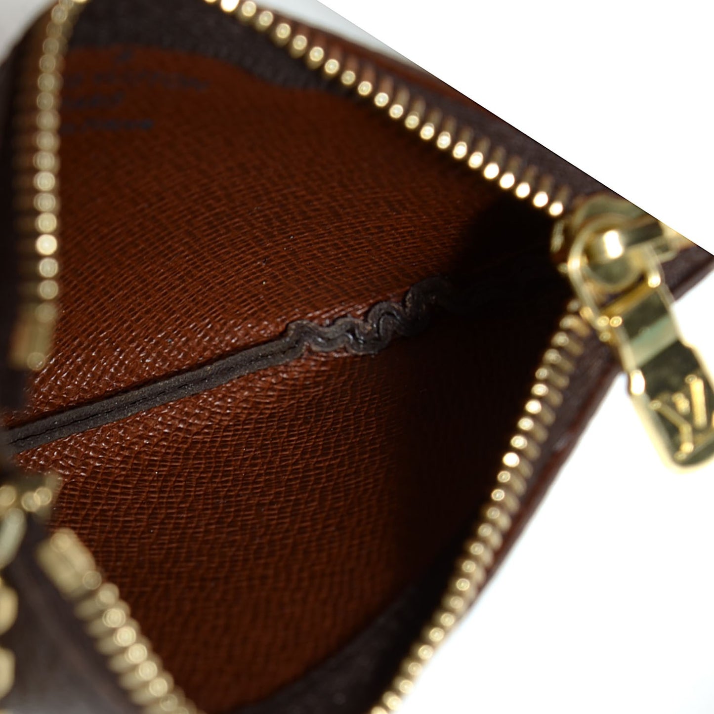 Monogram Key Pouch