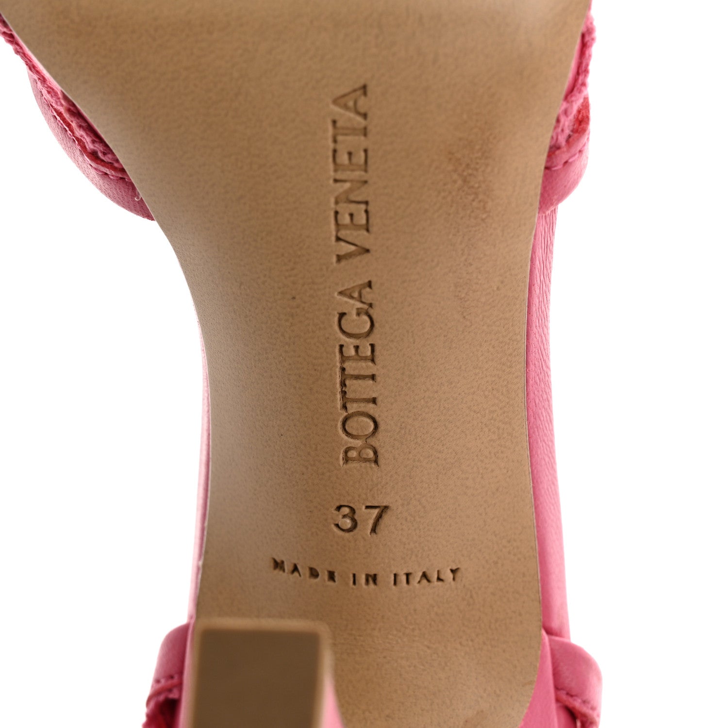Bottega Veneta Mesh Nappa Stretch Ankle Tie 90mm Sandals 37 Azalea 8 of 9