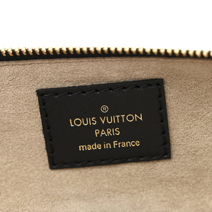 Louis Vuitton Monogram Giant Crafty Elizabeth Pencil Pouch Creme Rouge Black 6 of 8