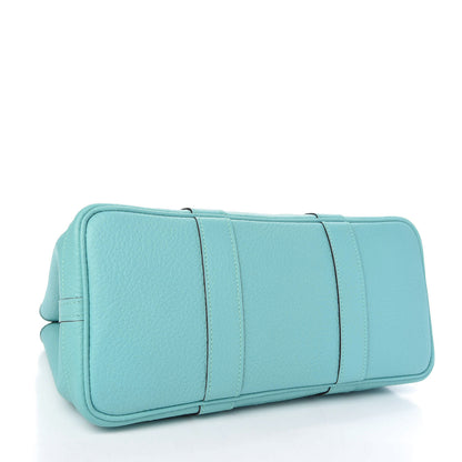 Hermes Vache Country Garden Party 30 TPM Bleu Atoll 4 of 10