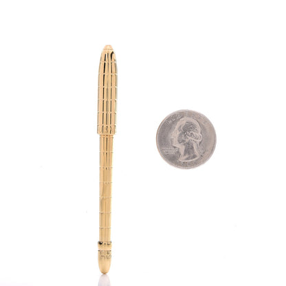 Louis Vuitton Agenda Ballpoint Pen Gold 2 of 4