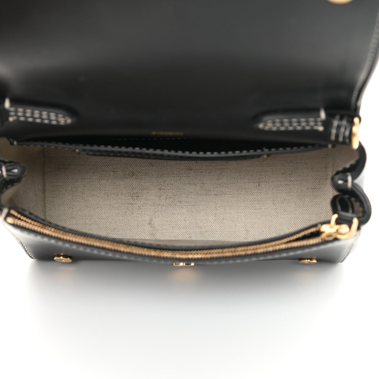 Smooth Calfskin Hackberry Crossbody Bag Black