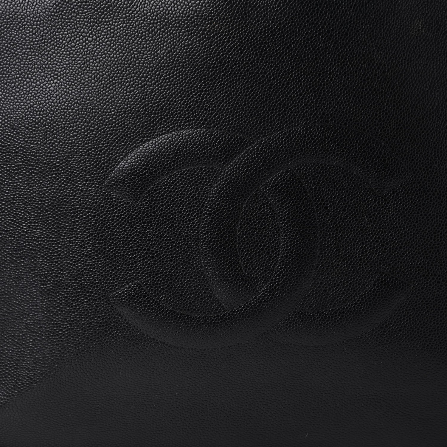 Chanel Caviar CC Shoulder Bag Black 10 of 12