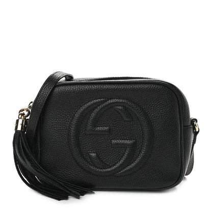 Gucci Pebbled Calfskin Small Soho Disco Bag Black 1 of 9