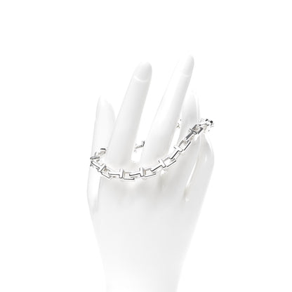 Tiffany Sterling Silver T Chain Bracelet 2 of 7