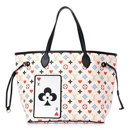 Louis Vuitton Game On Neverfull MM White 3 of 10