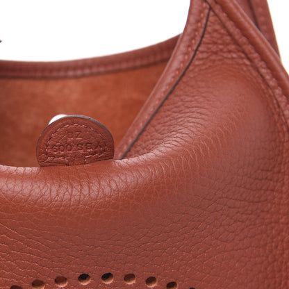 Hermes Taurillon Clemence Evelyne TPM Cuivre 7 of 11