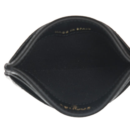 Chanel Caviar Quilted Studded CC Card Holder Black 5 of 9