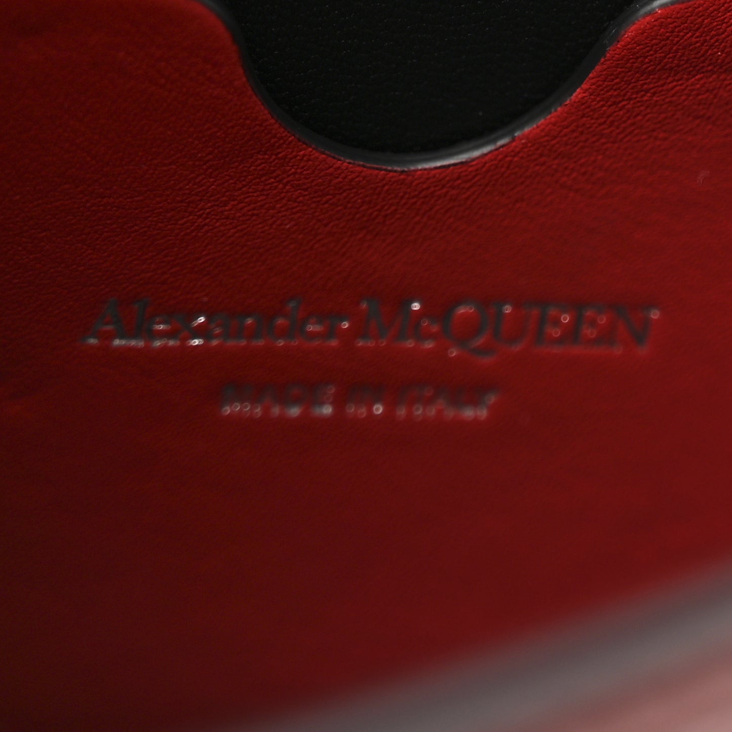Ombre Calfskin Knuckle Jeweled Satchel Red Multicolor