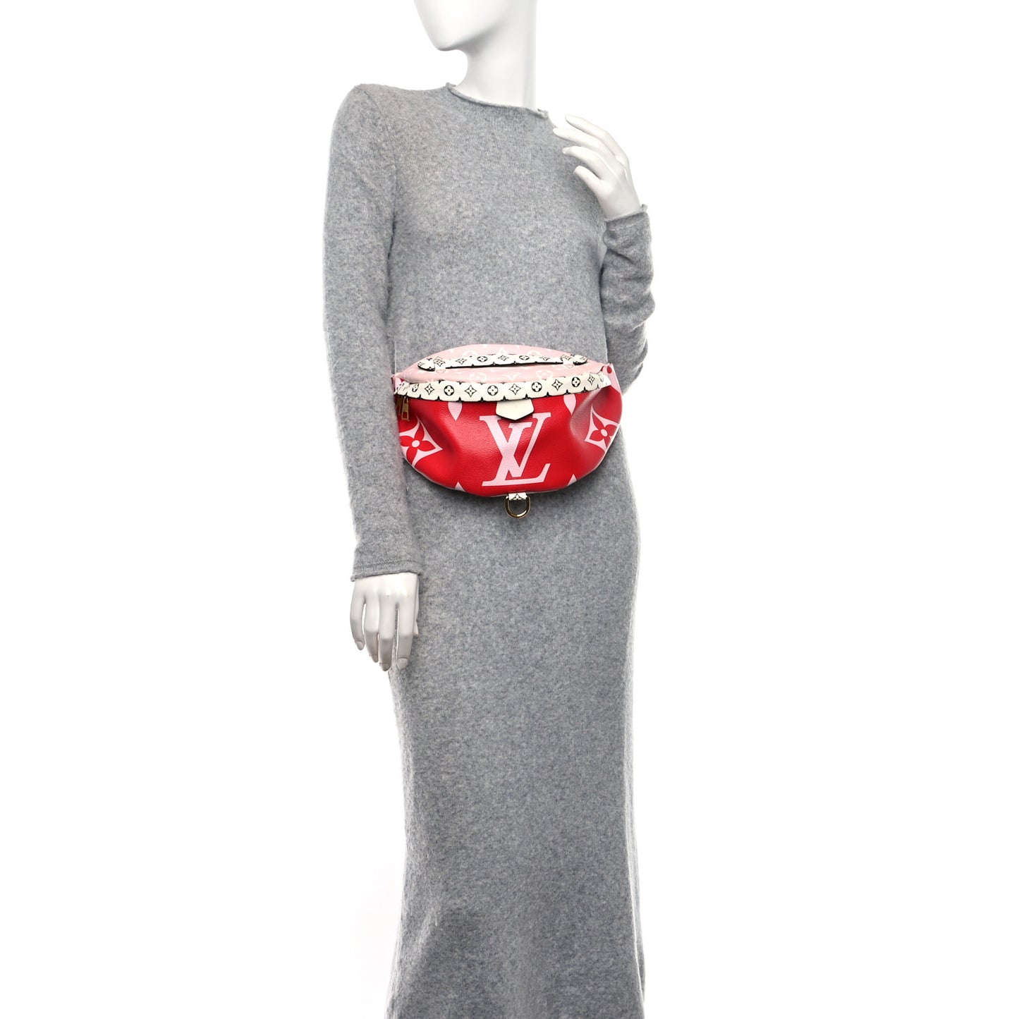Monogram Giant Bumbag Rouge